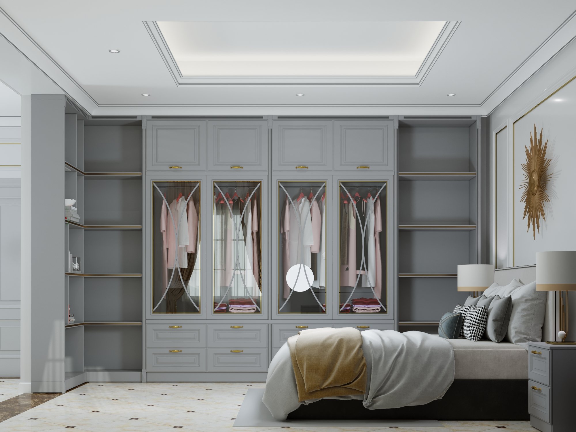 thiết kế phòng ngủ con lớn nhà chị Hà Bắc Ninh