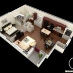 mẫu thiết kế nhà chung cư 50m2 10