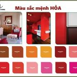 Bảng Màu Sắc Phong Thủy Theo Mệnh 2