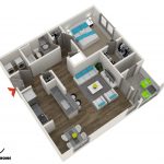 Mẫu Thiết Kế Chung Cư 1 Phòng Ngủ 15