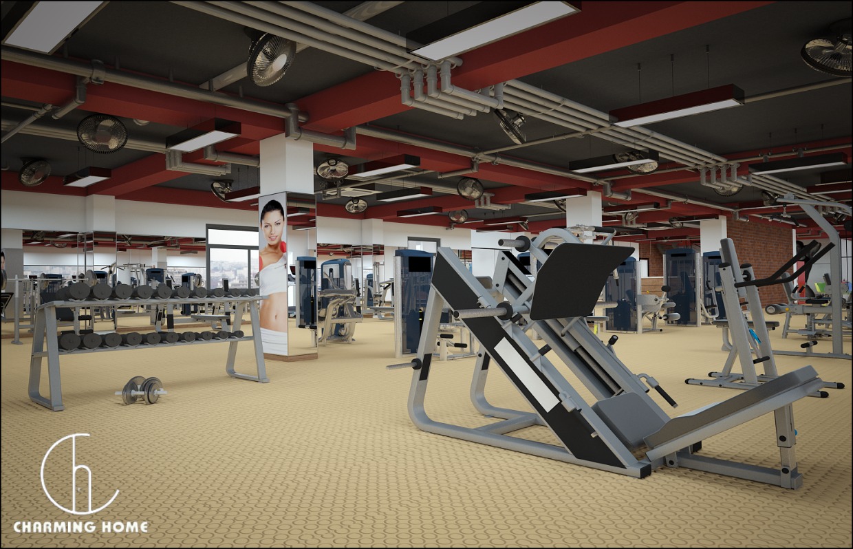 Nguyên tắc thiết kế nội thất phòng gym của Charming Home là tối ưu hóa không gian và đáp ứng các nhu cầu của khách hàng. Với sự chuyên nghiệp và tận tâm của chúng tôi, bạn sẽ được trải nghiệm một phòng tập gym sang trọng và đầy đủ chức năng để tập luyện.