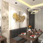 Thiết kế nội thất nhà hàng hải sản – CHị Hương – Tầng 2 (2)