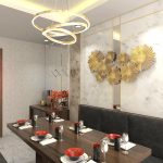 Thiết kế nội thất nhà hàng hải sản – CHị Hương – Tầng 2 (4)