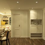 Cải tạo phòng khách căn hộ tập thể