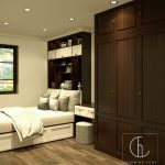 Cải tạo phòng ngủ căn hộ tập thể