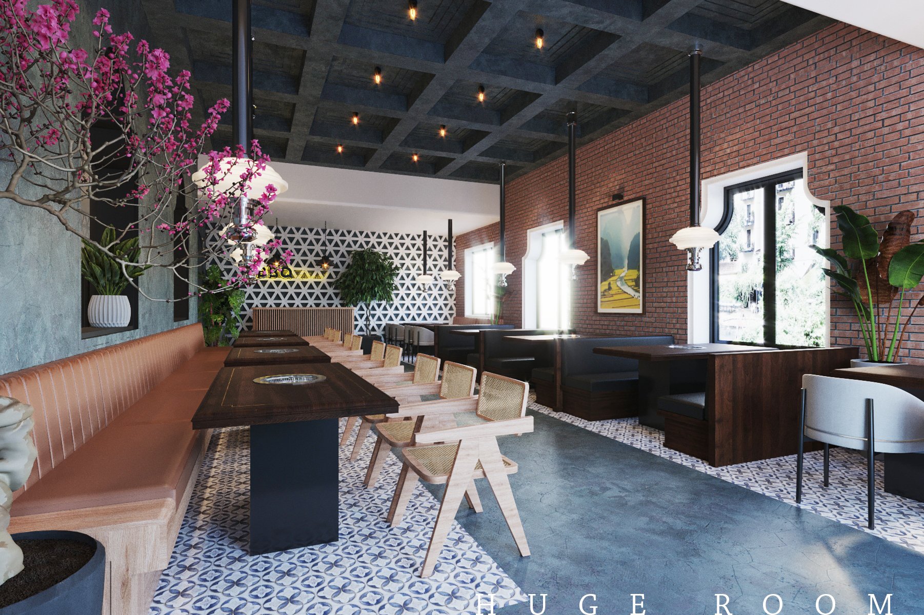 Thiết kế nhà hàng tại Ninh Bình sẽ chuyên nghiệp và tối ưu hóa không gian để tạo ra trải nghiệm ẩm thực tuyệt vời. Hãy để chúng tôi giúp bạn tạo ra một không gian ấm cúng, đẹp mắt và chất lượng để đáp ứng sự mong đợi của khách hàng.