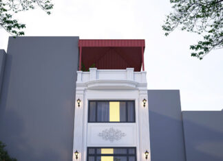 Hình ảnh phần mặt tiền kiến trúc