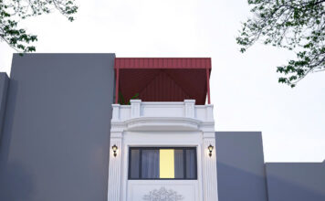 Hình ảnh phần mặt tiền kiến trúc