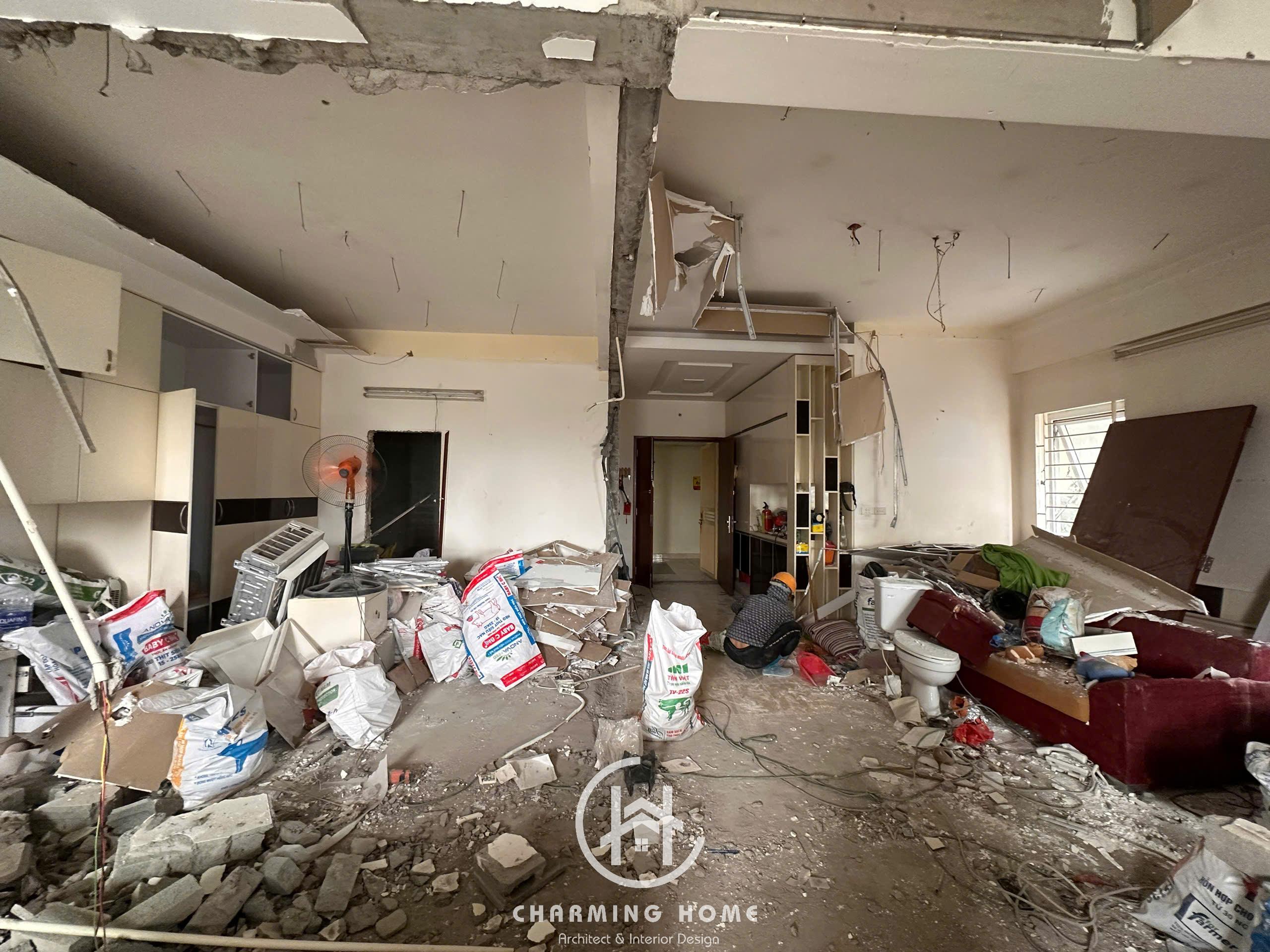 sửa chữa cải tạo chung cư Trương Định